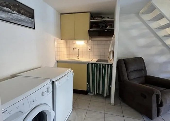Apartment Maison T2 Mezzanine Climatisee Avec Terrasse Et Parking, Proche Et Animations Au Barcares - Fr-1-529-247